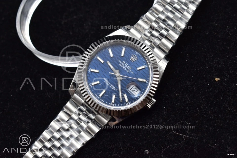 Steel Bracelet Markers Stick Jubilee 41 316L A2813 BPF on DateJust V2 SS 0514